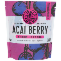 Pitaya Smoothie Packs Acai Puree - 3.5 Ounce - 4 Count
