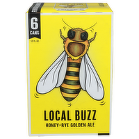 Four Corners Brewing Co. Local Buzz Honey-Rye Golden Ale - 12 Fluid Ounce - 6 Count