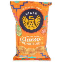 SIETE FAMILY FOODS Queso Potato Chips - 5.5 Ounce