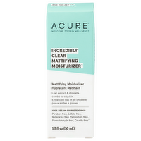 Acure Incredibly Clear Mattifying Moisturizer - 1.7 Fluid Ounce