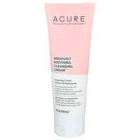 Acure Seriously Smoothing Cleansing Cream - 4 Fluid Ounce