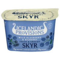 Icelandic Provisions Blueberry Bilberry Skyr Traditional Blueberry & Bilberry - 5.3 Ounce