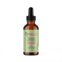 Mielle Rosemary Mint Scalp & Hair Strengthening Oil - 2 Fluid Ounce