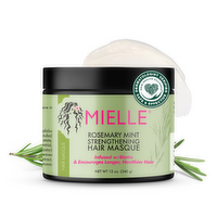Mielle Rosemary Mint Strengthening Hair Masque - 12 Ounce