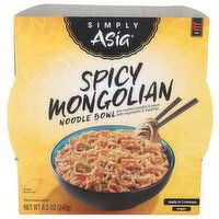 SIMPLY ASIA Noodle Bowl Spicy Mongolian - 8.5 Ounce