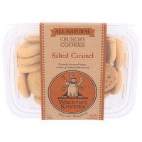 WACKYM'S KITCHEN Salted Caramel All-Natural Crunchy Cookies - 8 Ounce