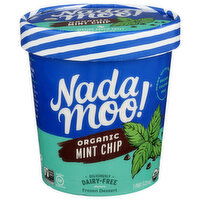 NADAMOO! Non Dairy Frozen Dessert Lotta Mint Chip - 1 Pint