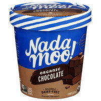 NADAMOO! Non Dairy Frozen Dessert Dutch Chocolate - 1 Pint