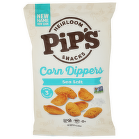 Pipcorn Heirloom Snacks Sea Salt Salty Snack Corn Dippers - 9.25 Ounce