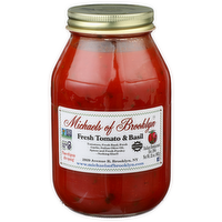Michaels Of Brooklyn Fresh Tomato & Basil - 32 Ounce
