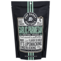 Pop Daddy Pretzels Garlic Parmesan Pretzel Sticks - 7.5 Ounce