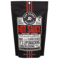 Pop Daddy Pretzels Hot Sauce Pretzel Sticks - 7.5 Ounce