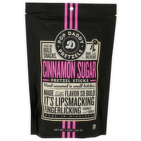 Pop Daddy Pretzels Cinnamon Sugar Crispy Pretzel Sticks - 7.5 Ounce