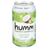 HUMM Coconut, Lime Can Kombucha - 12 Fluid Ounce