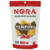Nora Tempura Spicy Flavored Seaweed Snacks - 1.41 Ounce