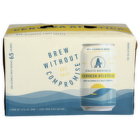 Athletic Brewing Co. Non-Alcoholic Light Copper Cerveza Atletica - 12 Fluid Ounce - 6 Count