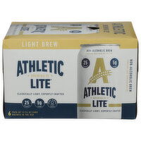 Athletic Brewing CO. Non-Alcoholic Lite 12PKS - 12 Fluid Ounce - 6 Count