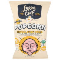 Lesserevil Himalayan Gold Organic Popcorn - 4.6 Ounce