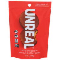Unreal Peanut Butter Cups Dark Chocolate - 4.2 Ounce