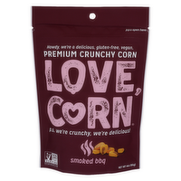 Love, Corn Smoked BBQ Premium Crunchy - 4 Ounce