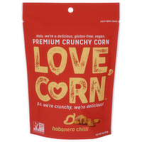 Love, Corn Habanero Chilli Premium Crunchy - 4 Ounce