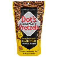 Dot's Homestyle Pretzels Honey Mustard Seasoned Pretzel Twists - 16 Ounce