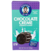Goodie Girl Chocolate Creme Sandwich Cookies - 10.6 Ounce