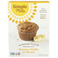 Simple Mills Banana Almond Flour Muffin & Bread Mix - 9 Ounce