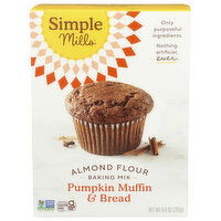 Simple Mills Pumpkin Almond Flour Muffin & Bread Mix - 9 Ounce