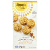 Simple Mills Toasted Pecan Crunchy Almond Flour Cookies - 5.5 Ounce
