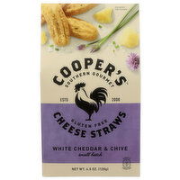 COOPER's White Cheddar & Chive Baked Cheese Straws - 4.5 Ounce
