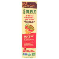 Solely:Organic Fruit Jerky Mango Drizzled With 100% Cacao - 0.8 Ounce