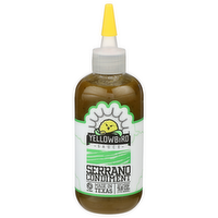 Yellowbird Serrano Condiment Sauce - 9.8 Ounce