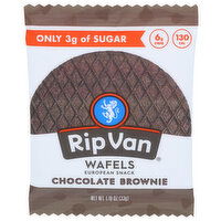 Rip Van Wafels Chocolate Brownie - 1.16 Ounce