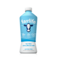 fairlife Fat Free Ultra-Filtered Milk, Lactose Free - 52 Fluid Ounce