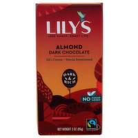 Lily's Almond Dark & Rich Chocolate - 3 Ounce