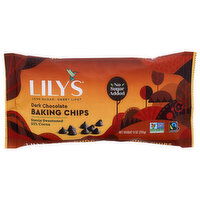Lily's Dark Chocolate Baking Chips - 9 Ounce
