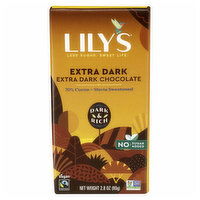 Lily's 70% Cocoa Extra Dark Chocolate Bar Stevia Sweetened - 2.8 Ounce