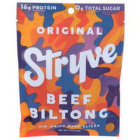 Stryve Sliced Beef Biltong Original - 2.25 Ounce