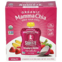 Mamma Chia Squeeze - 3.5 Ounce - 4 Count
