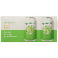 Spindrift Lime Sparkling Water 8 Pack - 12 Fluid Ounce - 8 Count