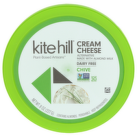 Kite Hill Chive Cream Cheese - 8 Ounce