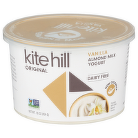 Kite Hill Vanilla Original-Style, European-Style Yogurt - 16 Ounce
