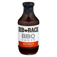 Rib Rack BBQ Sauce Bourbon - 19 Ounce