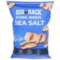 Rib Rack Sea Salt Pork Rinds - 4 Ounce