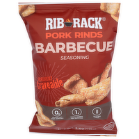 Rib Rack Barbecue Pork Rinds - 4 Ounce