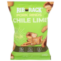 Rib Rack Chile Lime Pork Rinds - 4 Ounce