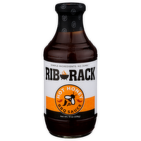 RIB RACK Sauce Ribs Hot Honey BBQ - 19 Ounce
