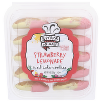 Superior On Main Strawberry Lemonade Iced Cake Cookies - 0.9 Ounce - 10 Count