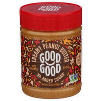 Good Good Peanut Butter No Added Sugar Creamy - 12 Ounce